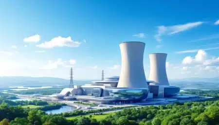 centrale nucleaire moderne