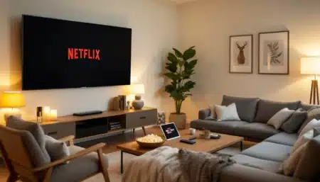 living room netflix