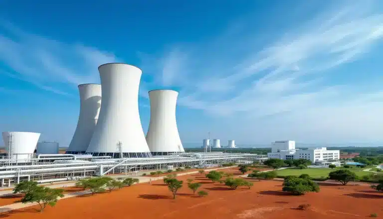 nucleaire inde verdure ciel bleu