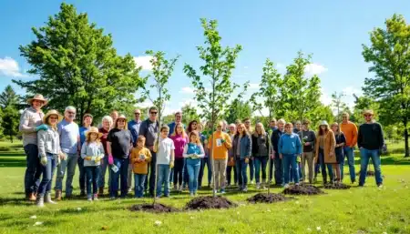 rassemblement plantation communautaire