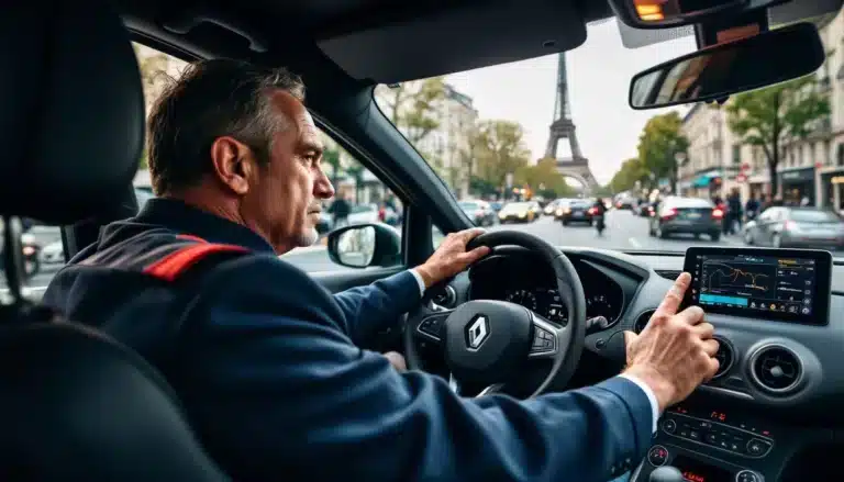 taxi urbain conducteur