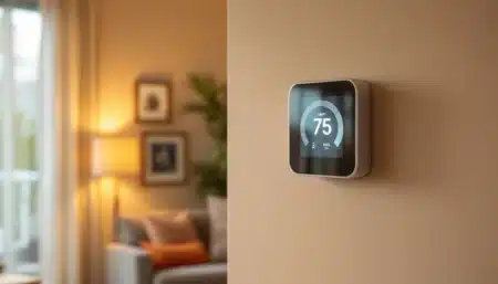 thermostat intelligent sejour